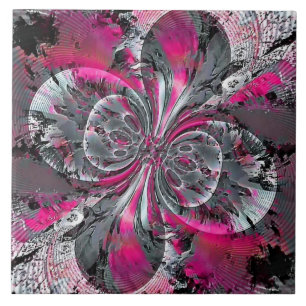 Mixed Signals Ceramic Tile