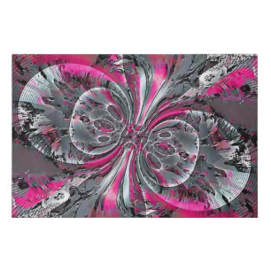 Mixed Signals Faux Canvas Print