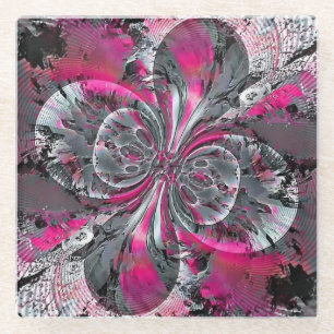 Mixed Signals Glass Coaster