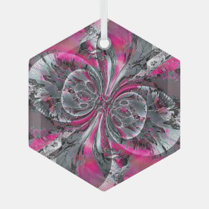 Mixed Signals Glass Ornament