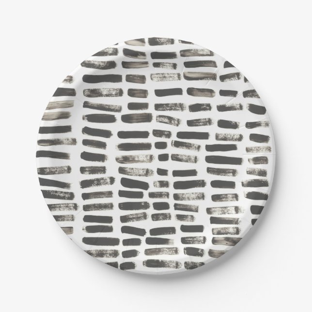 Mixed Signals III Paper Plates (Front)