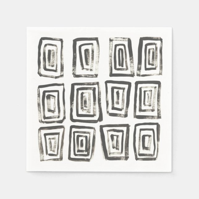 Mixed Signals IV Napkins (Front)