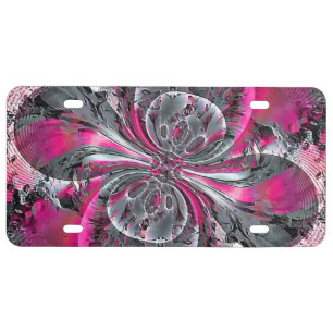 Mixed Signals License Plate