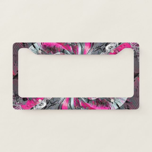 Mixed Signals  License Plate Frame (Front)