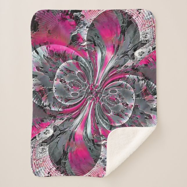 Mixed Signals  Sherpa Blanket (Front)