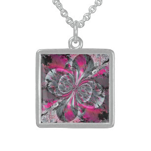 Mixed Signals Silver Plated Necklace