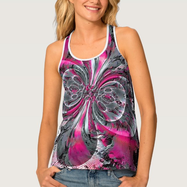 Mixed Signals  Tank Top (Front)