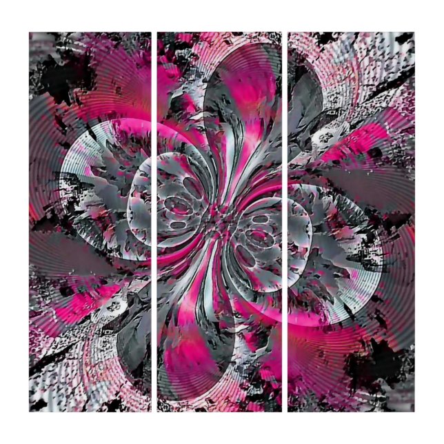 Mixed Signals  Triptych (Front)