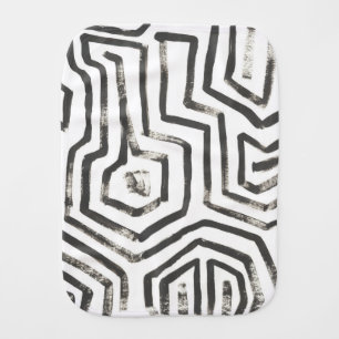 Mixed Signals V Baby Burp Cloth