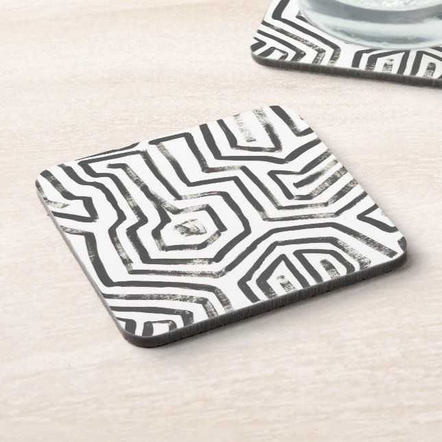 Mixed Signals V Beverage Coaster (Left Side)