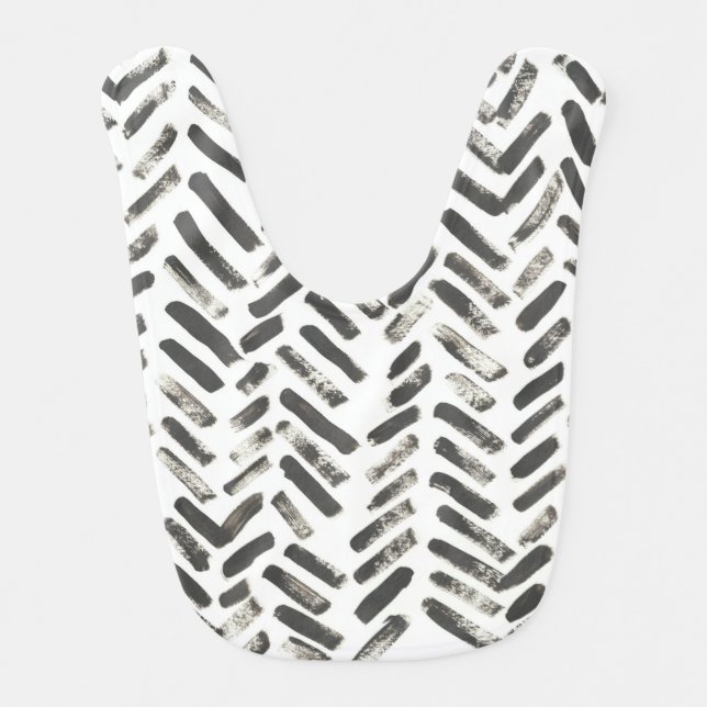 Mixed Signals VII Baby Bib (Front)
