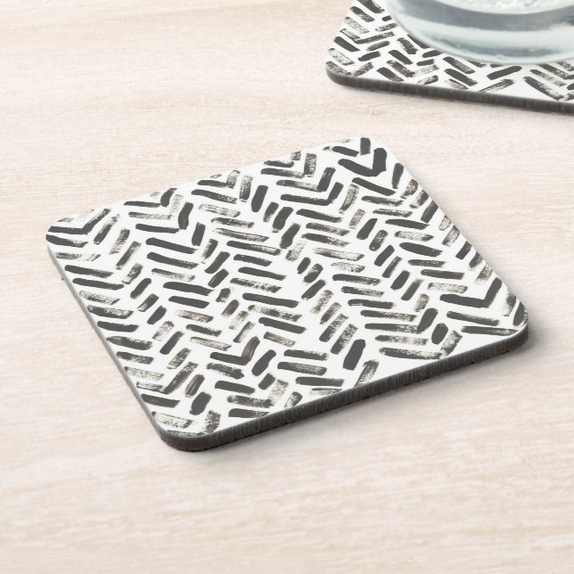 Mixed Signals VII Beverage Coaster (Left Side)