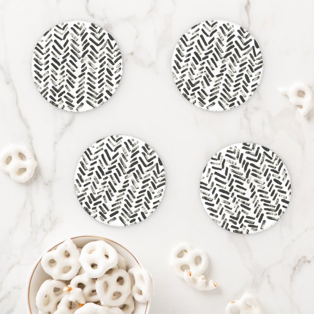 Mixed Signals VII Coaster Set (In Situ)