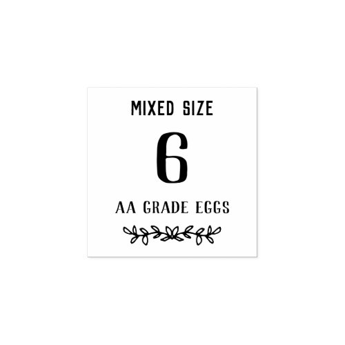 Mixed Size  Number Of Eggs  Eggs Grade Stamp