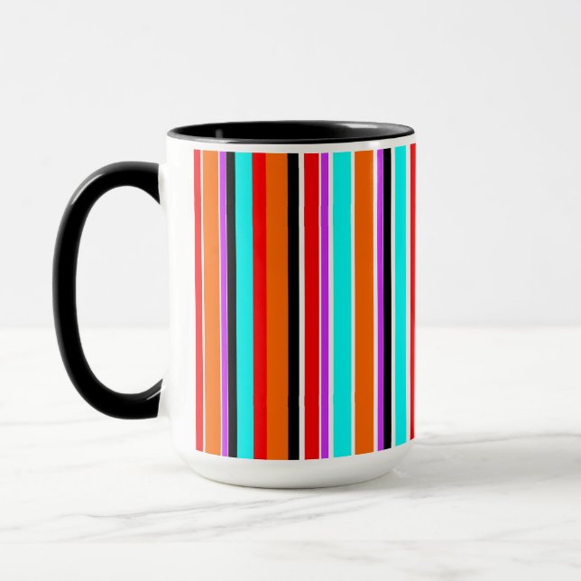 Mixed Stripes Mug (Left)