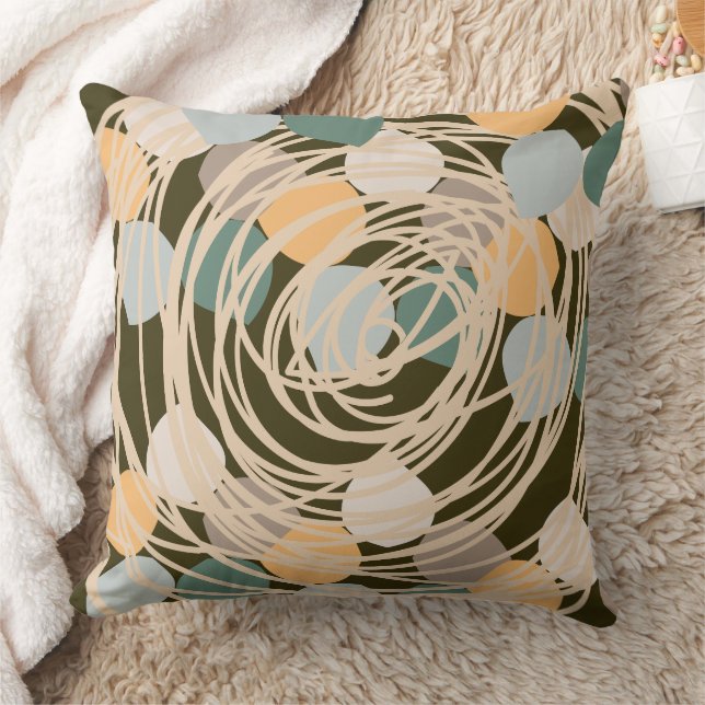 Mixed Styles Throw Pillow (Blanket)