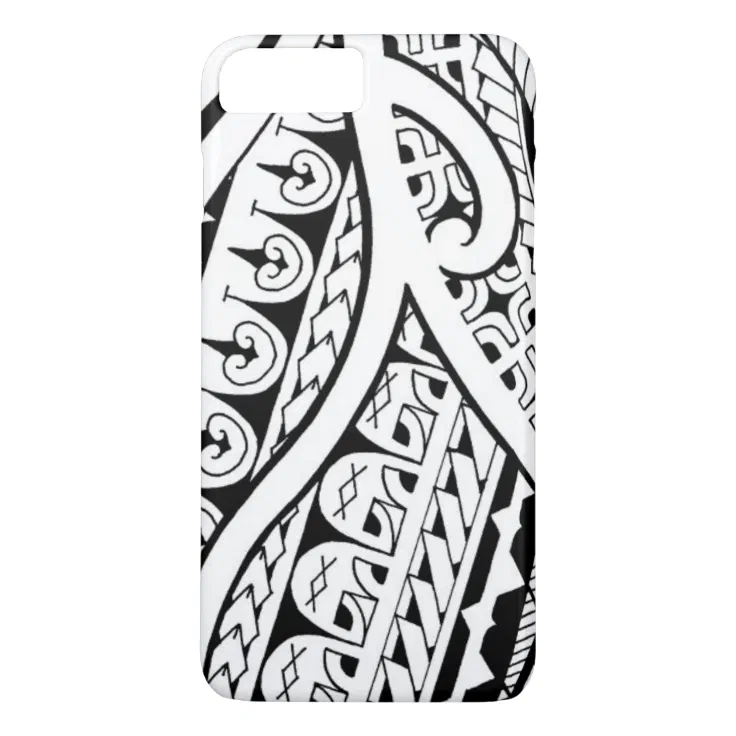 Mixed tribal tattoo design Polynesian and Maori Case-Mate iPhone Case |  Zazzle