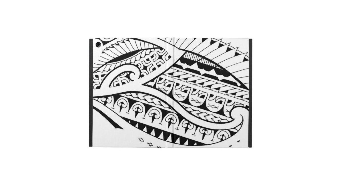 polynesian tribal drawing designs