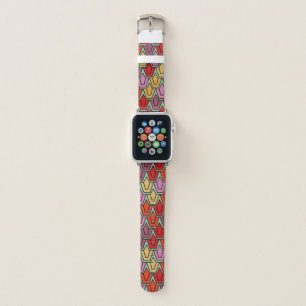 Mixed Tulip Field  Apple Watch Band