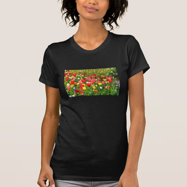 Mixed tulips T-Shirt (Front)