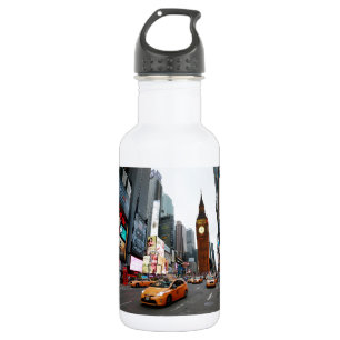 Mixed Up World! - New York City & London Water Bottle