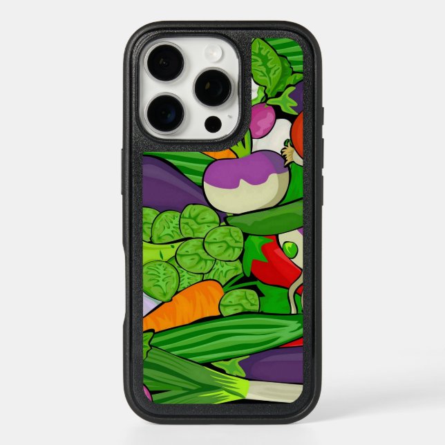 Mixed vegetables otterbox iPhone case (Back)