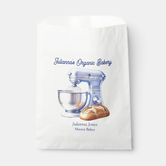 Mixer Bread Bakery Pastry Chef  Favor Bag (Front)
