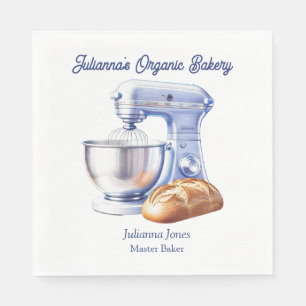 Mixer Bread Bakery Pastry Chef Napkins