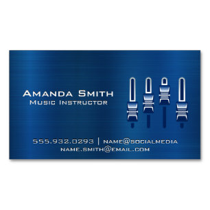 Mixer Business Card Magnet