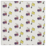 Mixer cartoon illustration  fabric