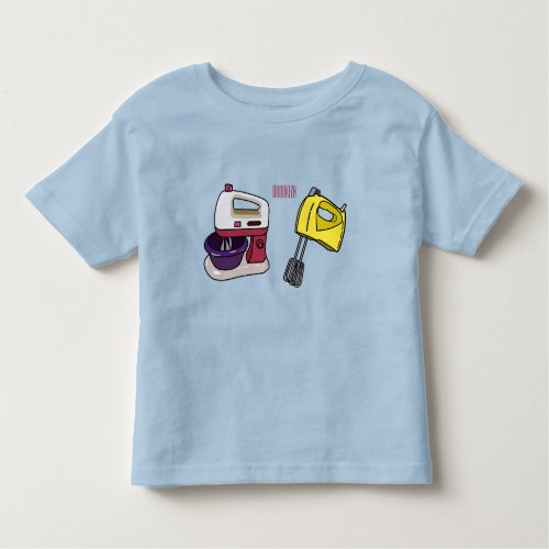 Mixer cartoon illustration  toddler t_shirt