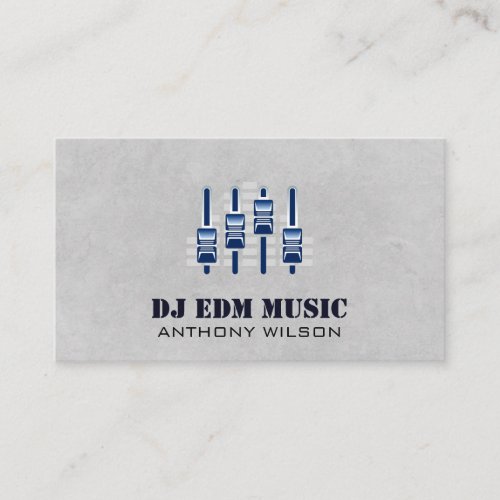 Mixer  Sound Engineer Producer  DJ Business Card