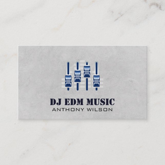 Mixer | Sound Engineer Producer | DJ Business Card (Front)