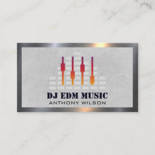Mixer Sound Engineer Producer Musician Business Card
