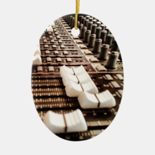 Mixing Board Photography Ceramic Ornament