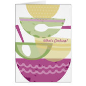 Mixing bowls stacked orchid cooking baking bakery (Front)