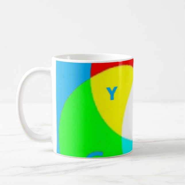 mixing color  coffee mug (Left)