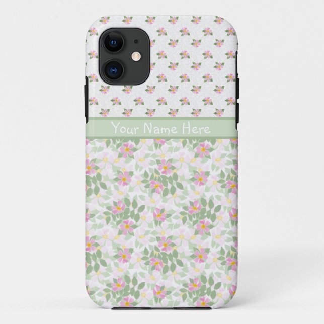 Mix'n'match Dog Rose Florals: iPhone 5/5 Case-Mate Case (Back)