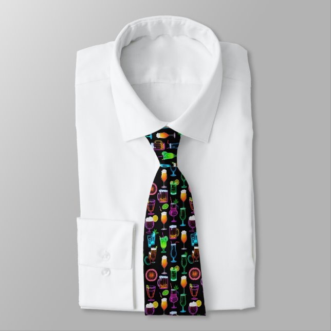 Mixologist Cocktail Tie (Tied)