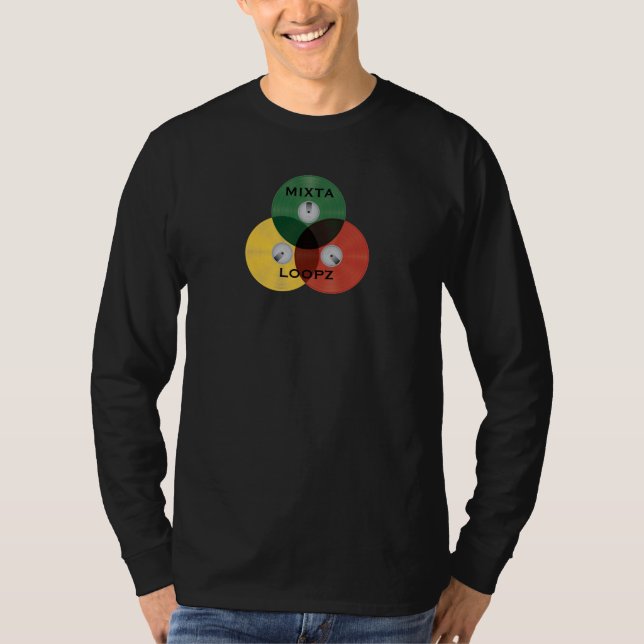 Mixta Loopz Reggae Long Sleeve Tee (Front)