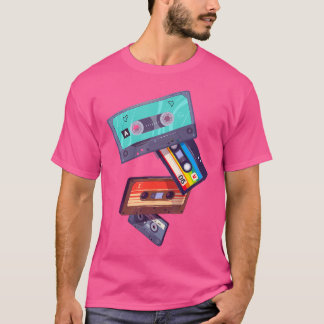 Mixtape Cassette Vintage 80S 90S Style Retro Vibes T-Shirt