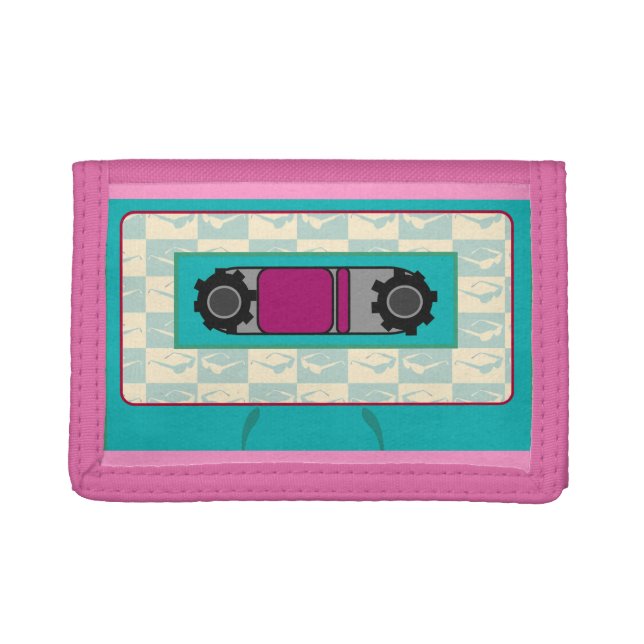 Mixtape Madness Trifold Wallet (Front)