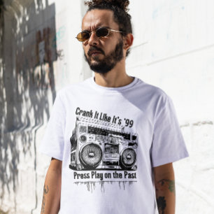 Mixtapes, Bass, and Rewind Days – 90s Music Nostal T-Shirt