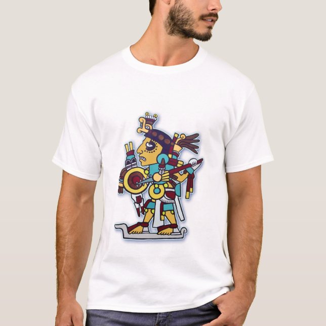 mixtec warrior T-Shirt (Front)