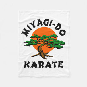 Miyagi Do Karate 21 T Shirt Fleece Blanket