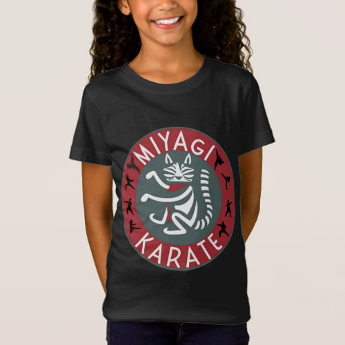 Miyagi Karate Find the tiger strength within you T_Shirt