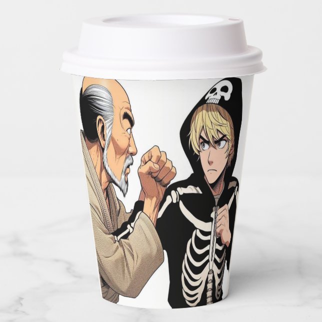 Miyagi variant paper coffee cup (Front)