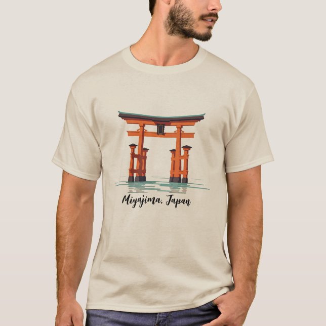 Miyajima Japan T-Shirt (Front)