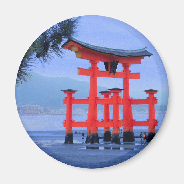 Miyajima Torii Gate Japan Magnet (Front)