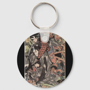 Miyamoto Musashi, c. 1800's Keychain